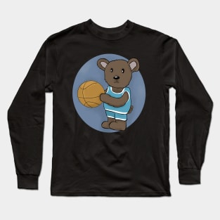 Basketball bear Long Sleeve T-Shirt